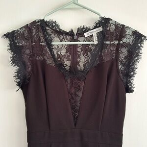 BCBG Black, Lacy Event Dress